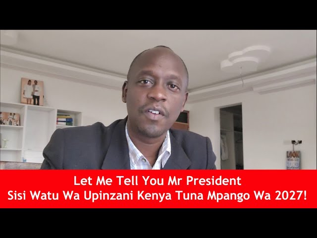 Video thumbnail for Sisi Watu Wa Upinzani Kenya Tuna Mpango Wa 2027