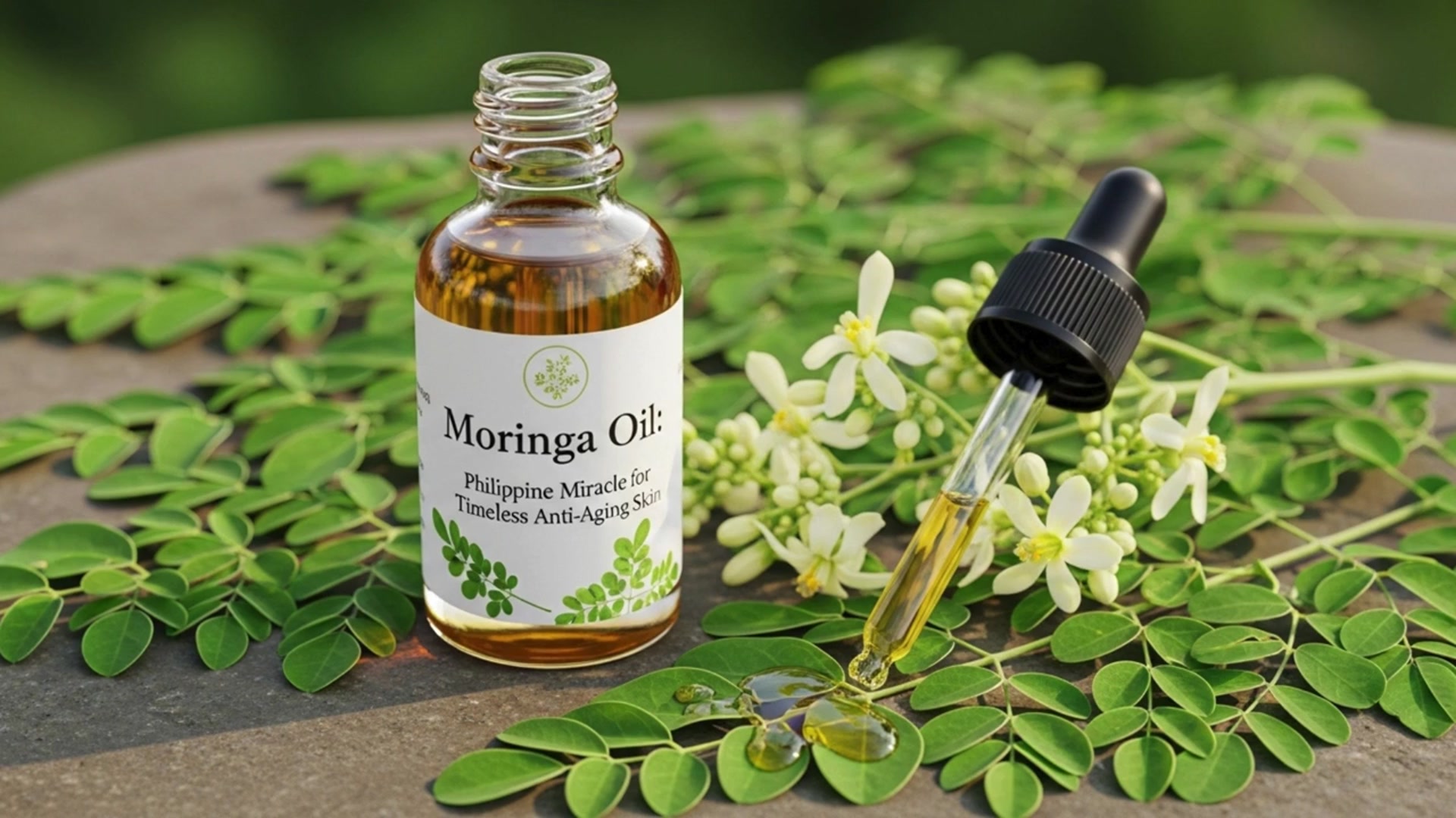 Video thumbnail for Moringa Oil: Philippine Miracle for Timeless Anti-Aging Skin and Wrinkle Repair