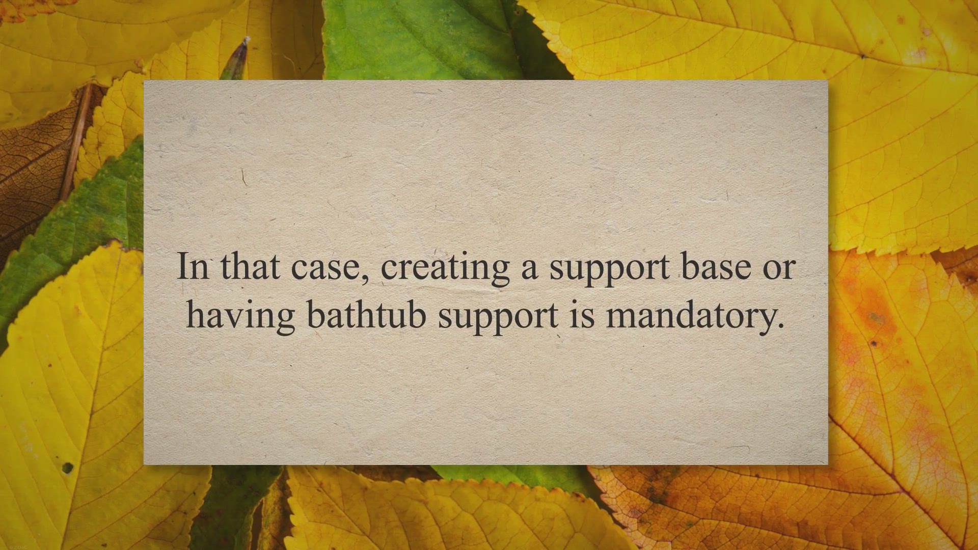'Video thumbnail for How to Support a Fiberglass Bathtub? '