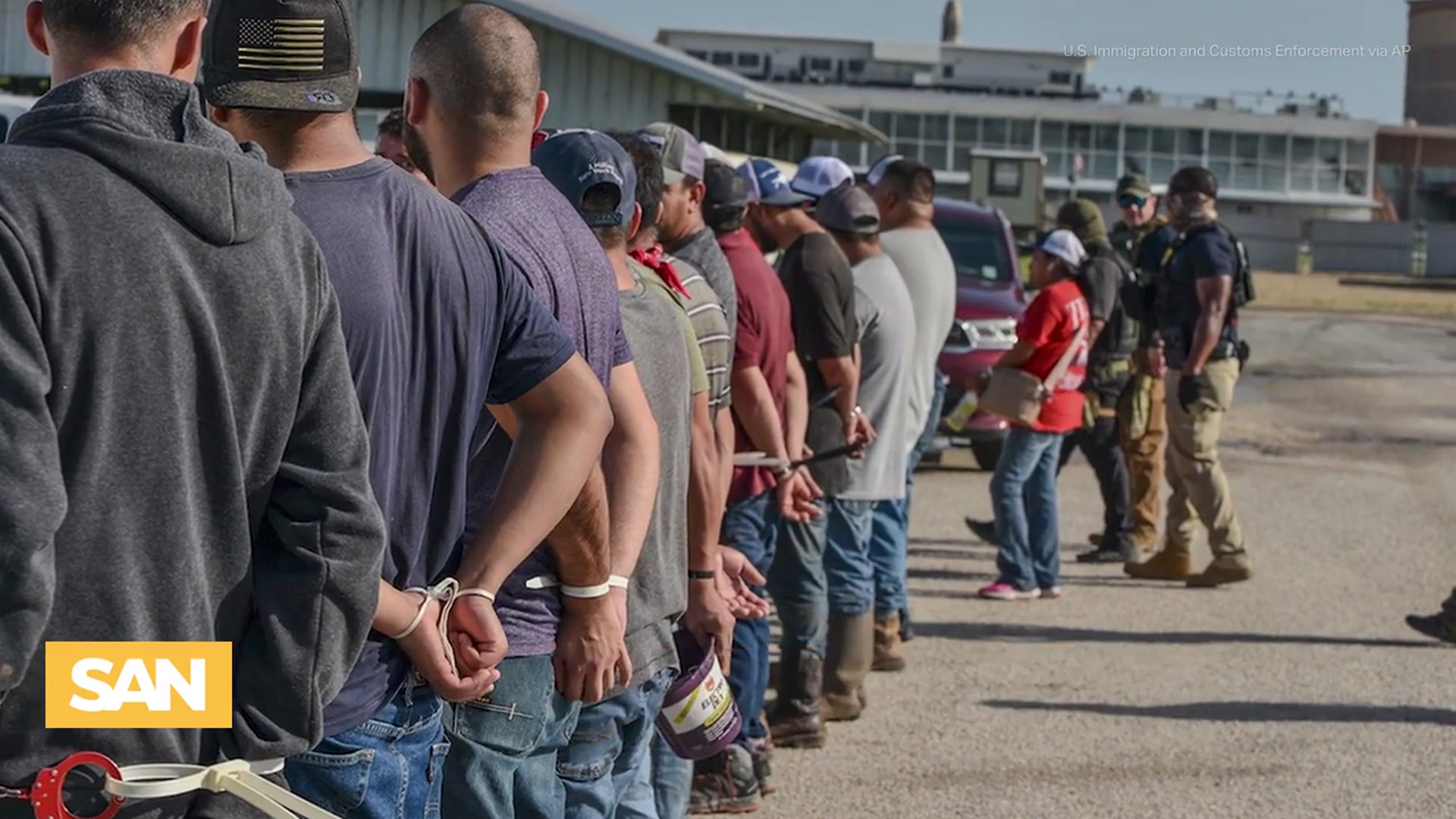 'Video thumbnail for ICE raids surge, but few employers face charges'