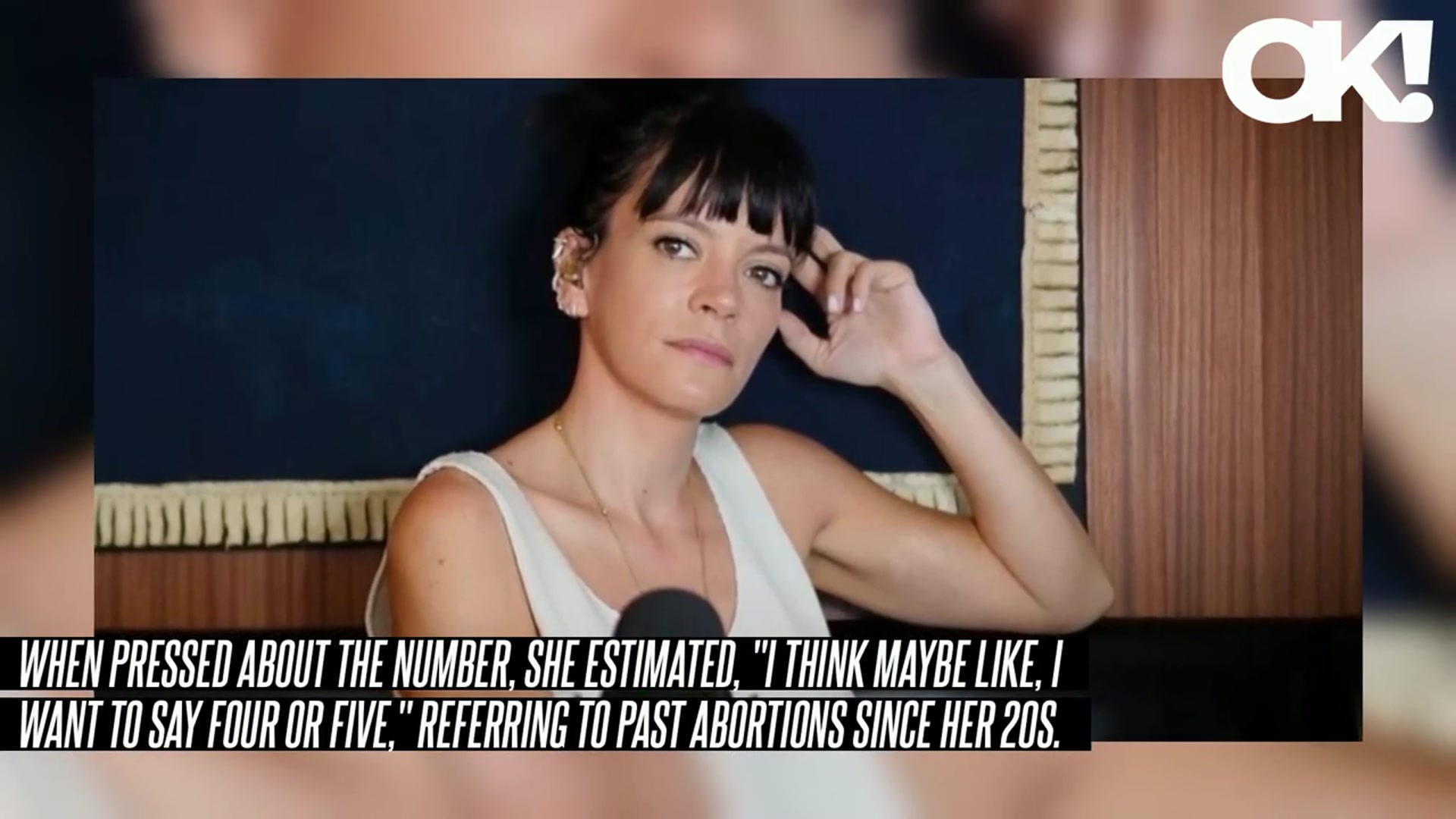 'Video thumbnail for Lily Allen Admits She 'Can't Remember' How Many Abortions She's Had: 'I'd Get Pregnant All'