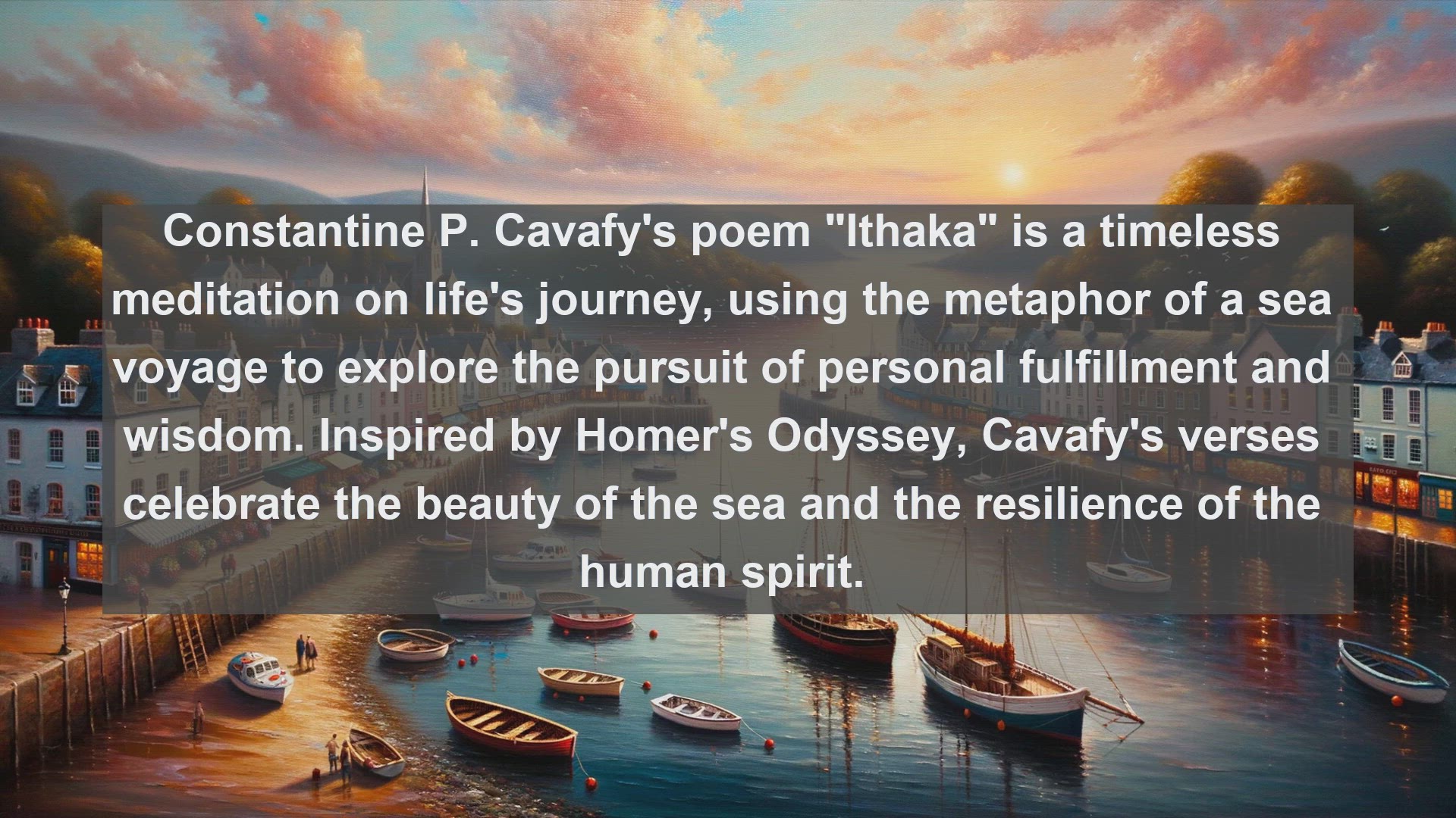 'Video thumbnail for Top 10 Greek Poems About the Sea'