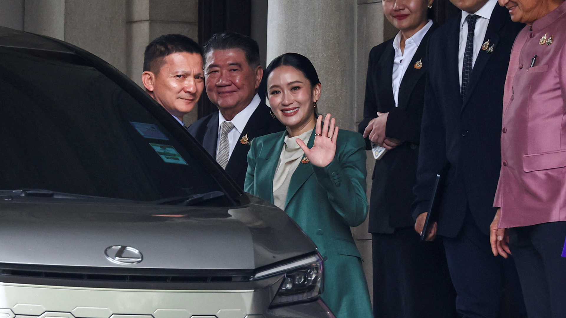 'Video thumbnail for Thai court suspends PM Paetongtarn Shinawatra over leaked phone call'