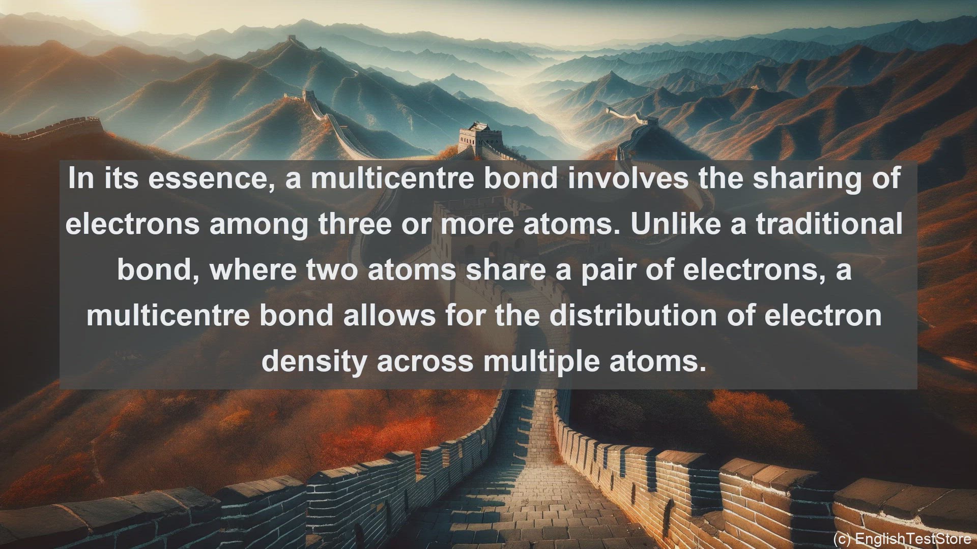 'Video thumbnail for Multicentre bond in science  definition and examples'