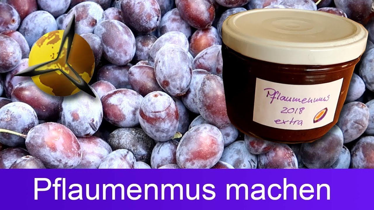 Video thumbnail for Pflaumenmus im Backofen selber machen