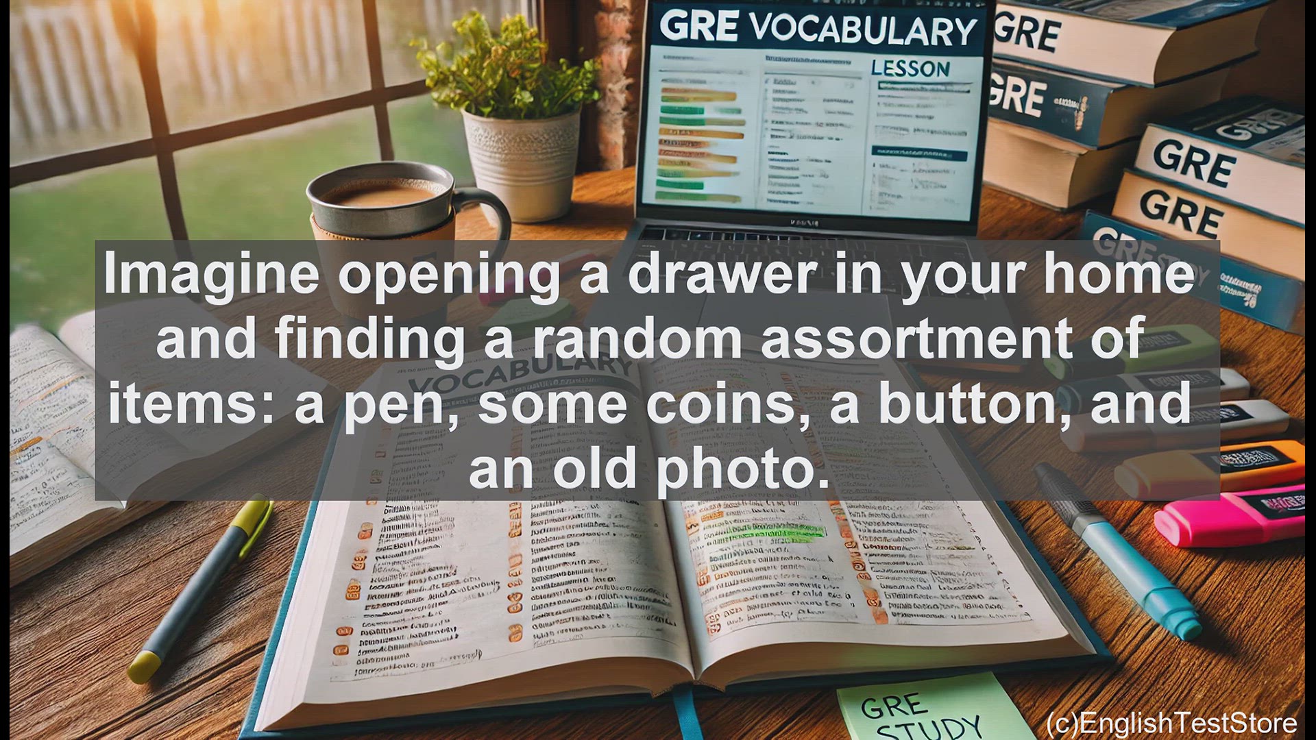 'Video thumbnail for GRE Vocabulary Lesson: Exploring the Diverse World of Miscellany'