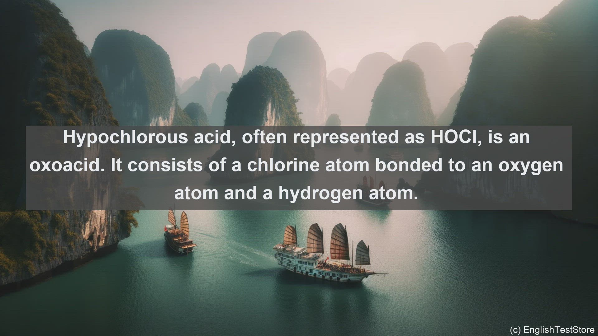 'Video thumbnail for Hypochlorous acid in science  definition and examples'