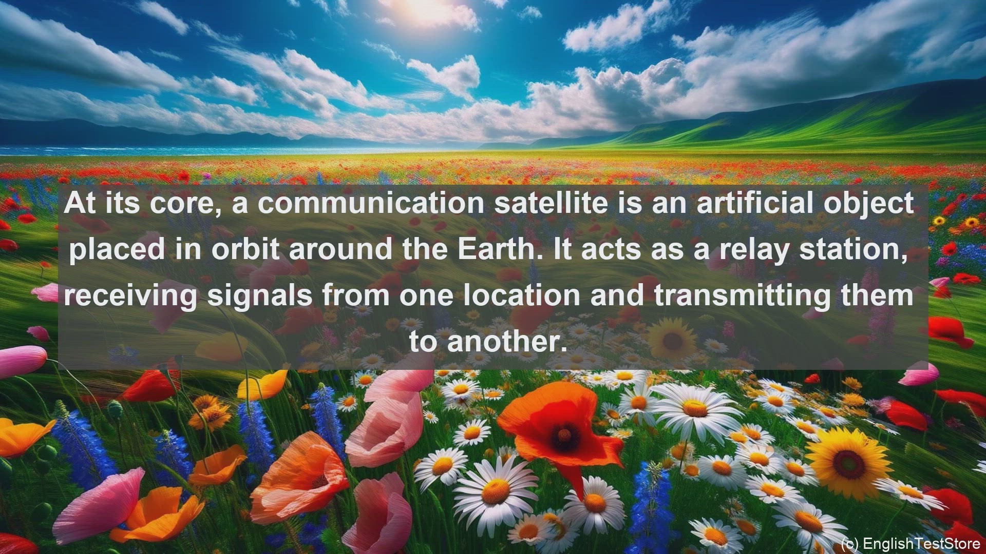 'Video thumbnail for Communication satellite in science  definition and examples'