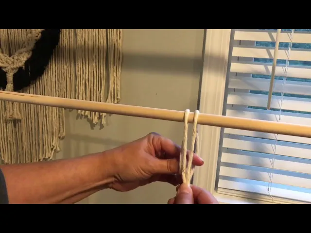 Video thumbnail for Lark's Head Knot