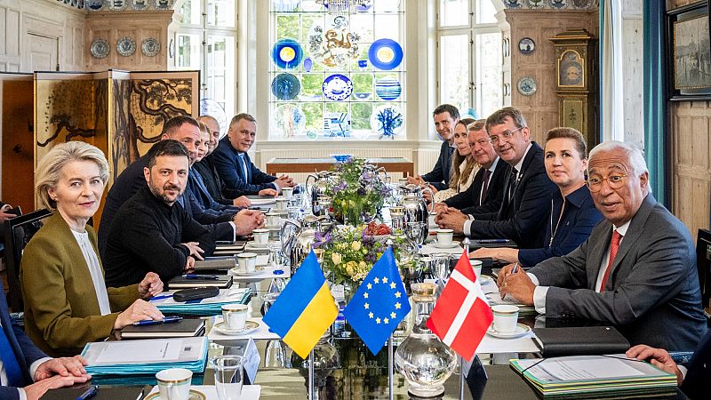 'Video thumbnail for Denmark backs Ukraine's EU membership quest'