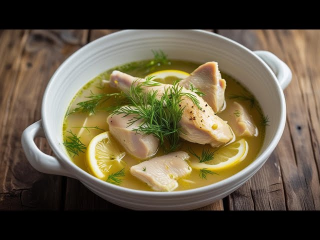 'Video thumbnail for Avgolemono: Greek Lemon and Chicken Soup'