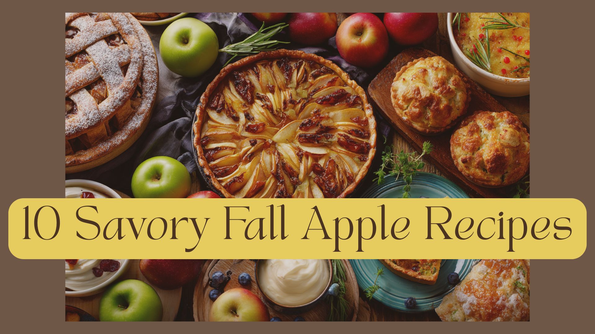 Video thumbnail for Fall apple recipes savory