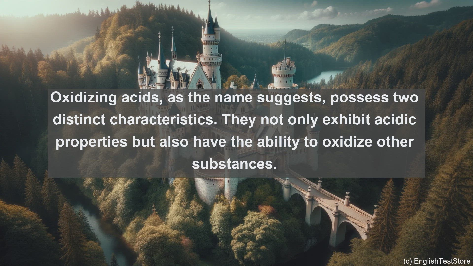'Video thumbnail for Oxidizing acid in science  definition and examples'