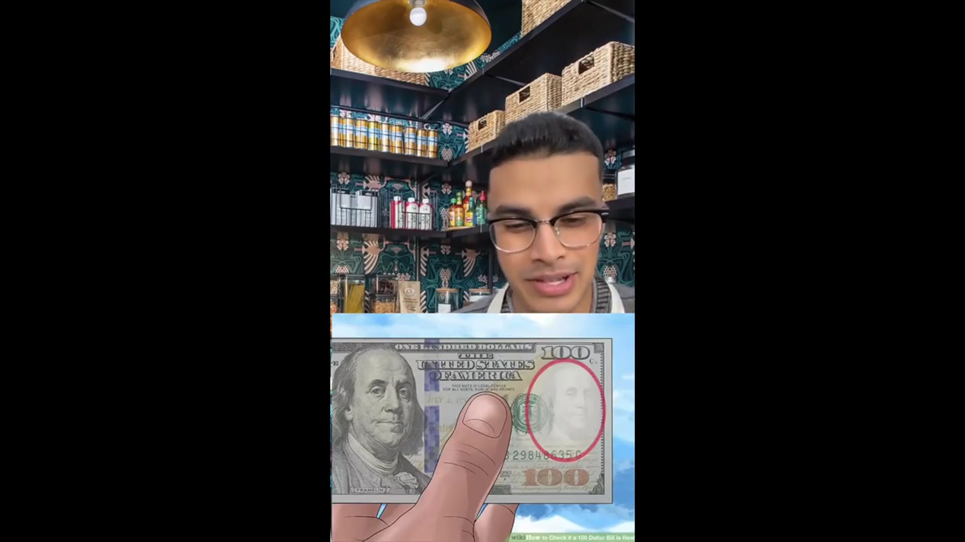 'Video thumbnail for apple crider: spotting a fake $100 bill with benjamin franklin'