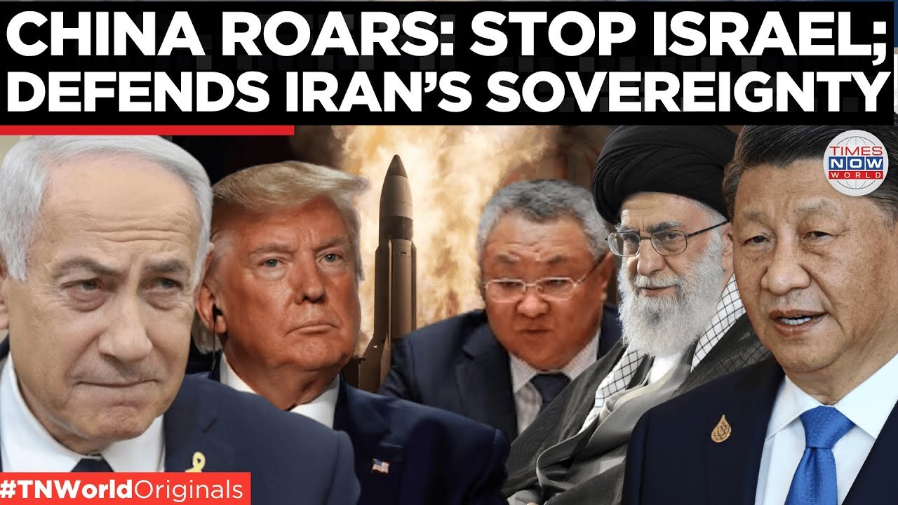 'Video thumbnail for China Rebukes Israel for Iran Attacks at UN, Advocates for Tehran| Times Now World'