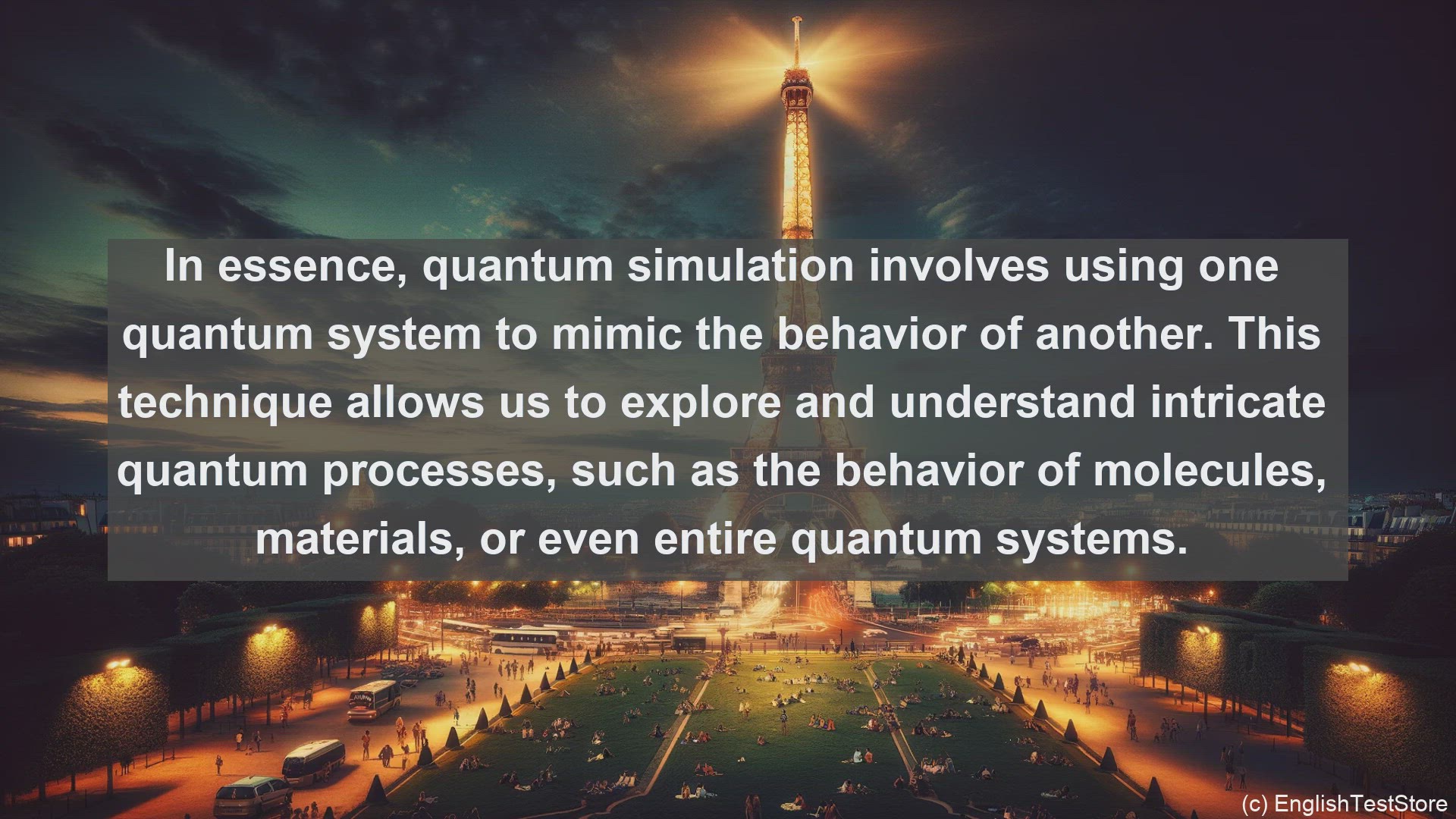 'Video thumbnail for Quantum simulation in science  definition and examples'