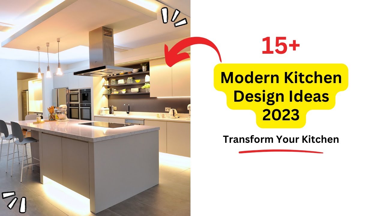 'Video thumbnail for Modern Kitchen Design Ideas 2023 Modular Kitchen Cabinet Colours Open Kitchen Home interior Design'