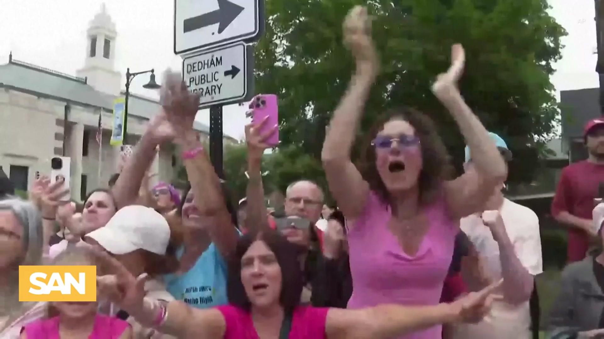 'Video thumbnail for Jury finds Karen Read not guilty in Boston officer’s death'