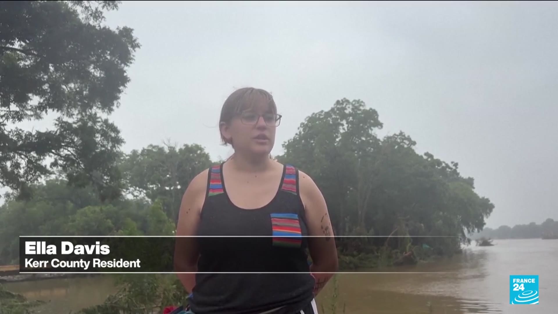 'Video thumbnail for Search teams scour Texas flood zone for dozens missing as death toll rises'
