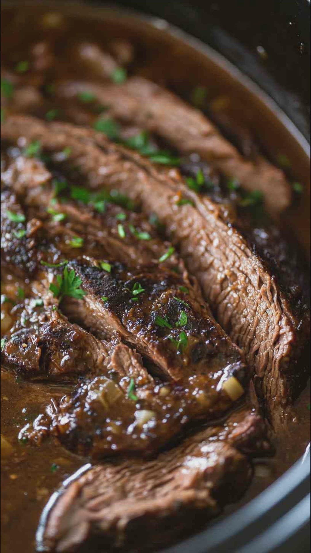 'Video thumbnail for Crock Pot Beef Brisket with Garlic and Herb Seasoning'