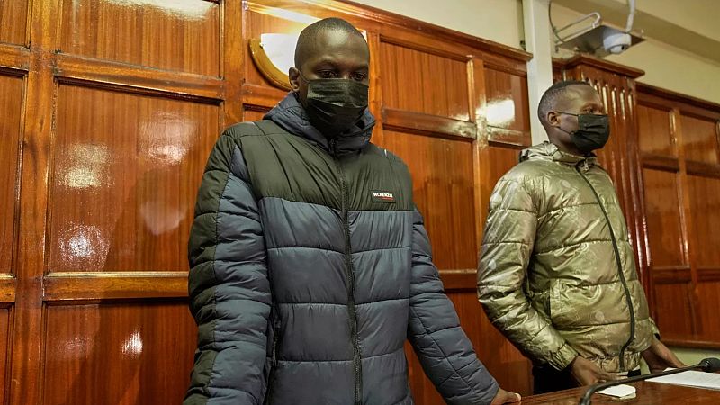 'Video thumbnail for Police officers accused of shooting Nairobi hawker remanded in custody for 15 days'