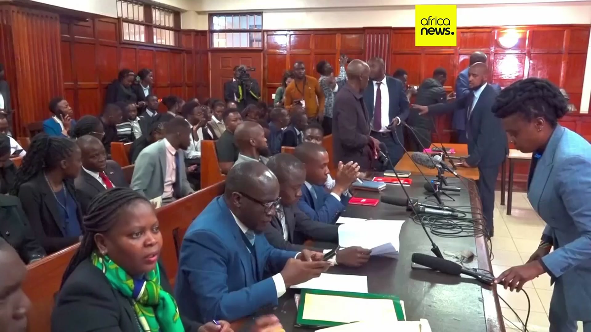 'Video thumbnail for Police officers accused of shooting Nairobi hawker remanded in custody for 15 days'