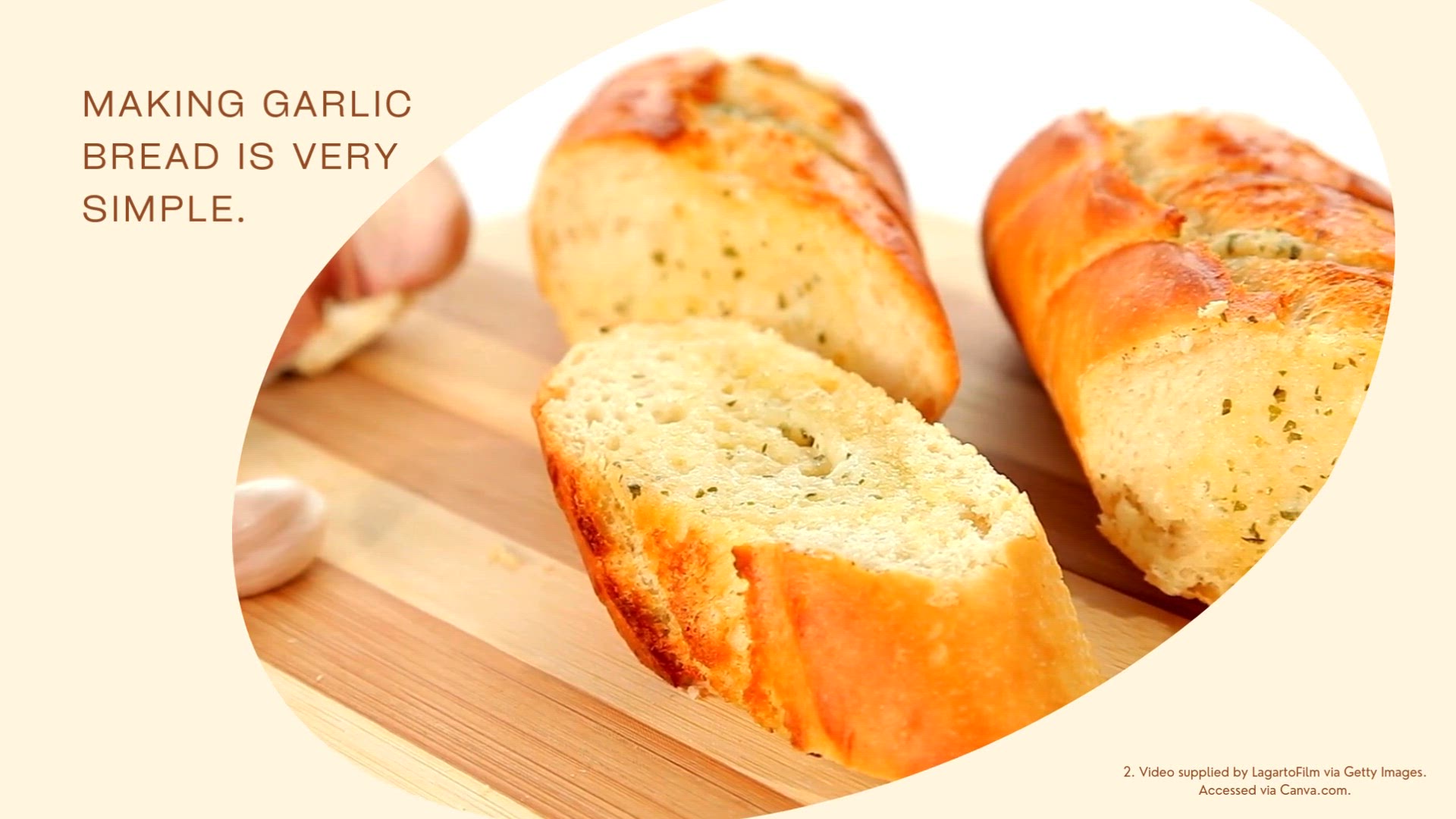 'Video thumbnail for Garlic Bread'