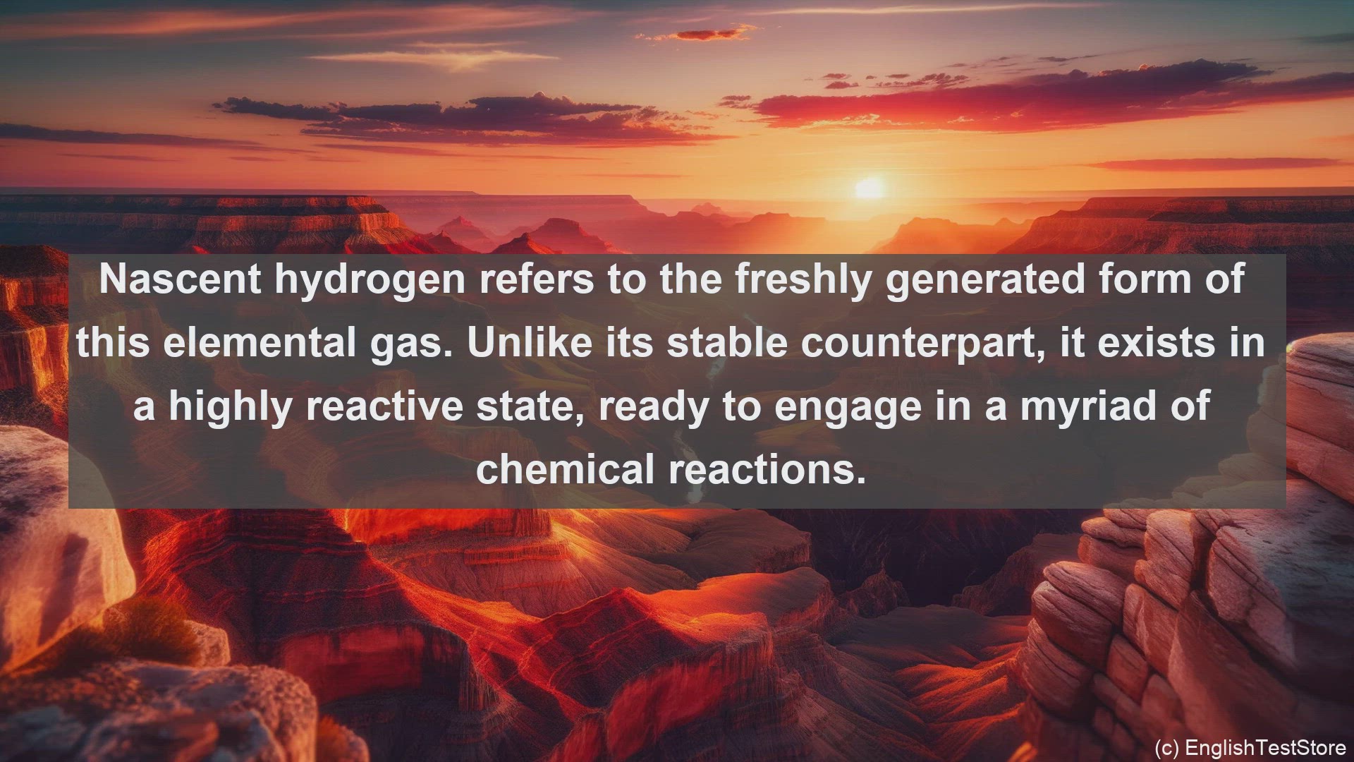 'Video thumbnail for Nascent hydrogen in science  definition and examples'