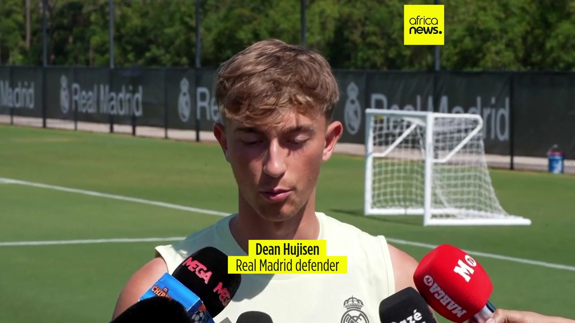 'Video thumbnail for Real Madrid finalise preparations ahead of their opening CWC game'