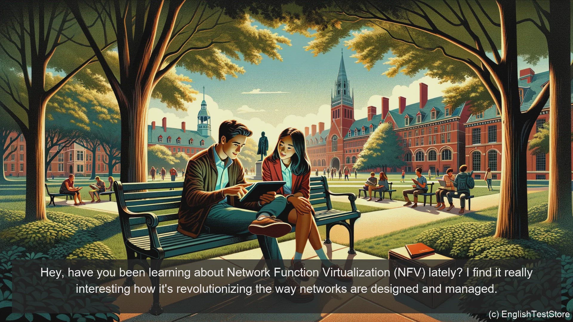 'Video thumbnail for English Conversation for Informatics Engineering: Network Function Virtualization'