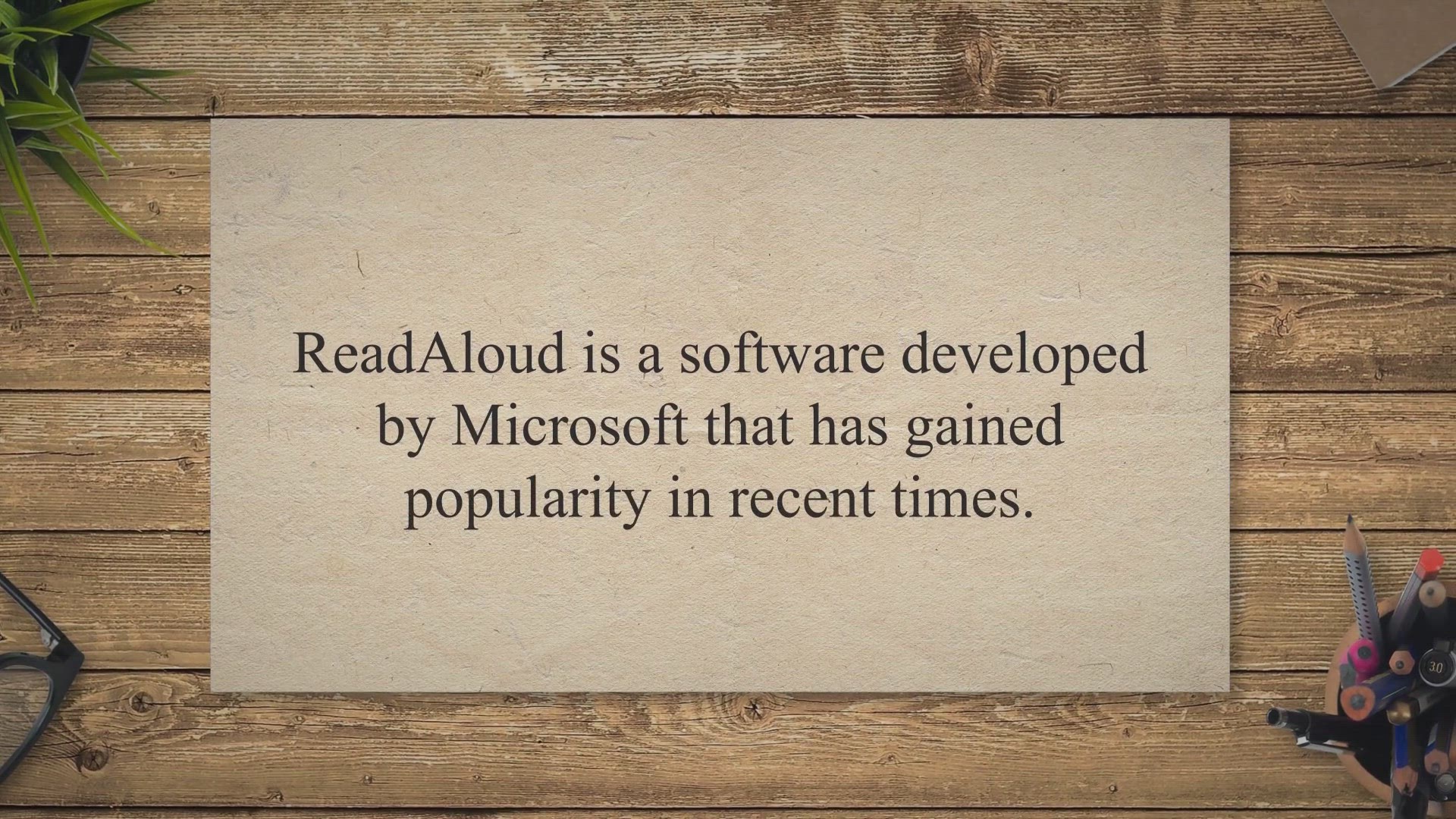 'Video thumbnail for ReadAloud: A Free Text-to-Speech Software by Microsoft'