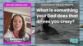 Video thumbnail for Beatrice is delivering this advice to her dad: calm down!