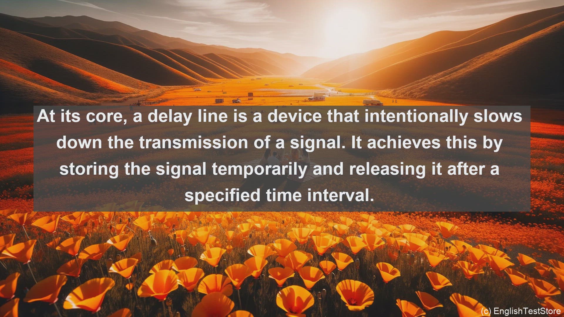 'Video thumbnail for Delay line in science  definition and examples'