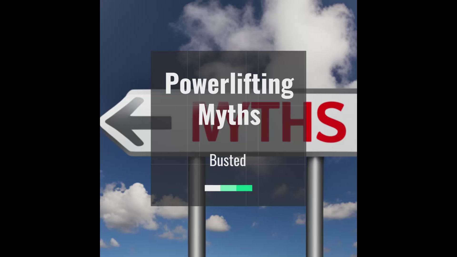 'Video thumbnail for Powerlifting Myths Busted'