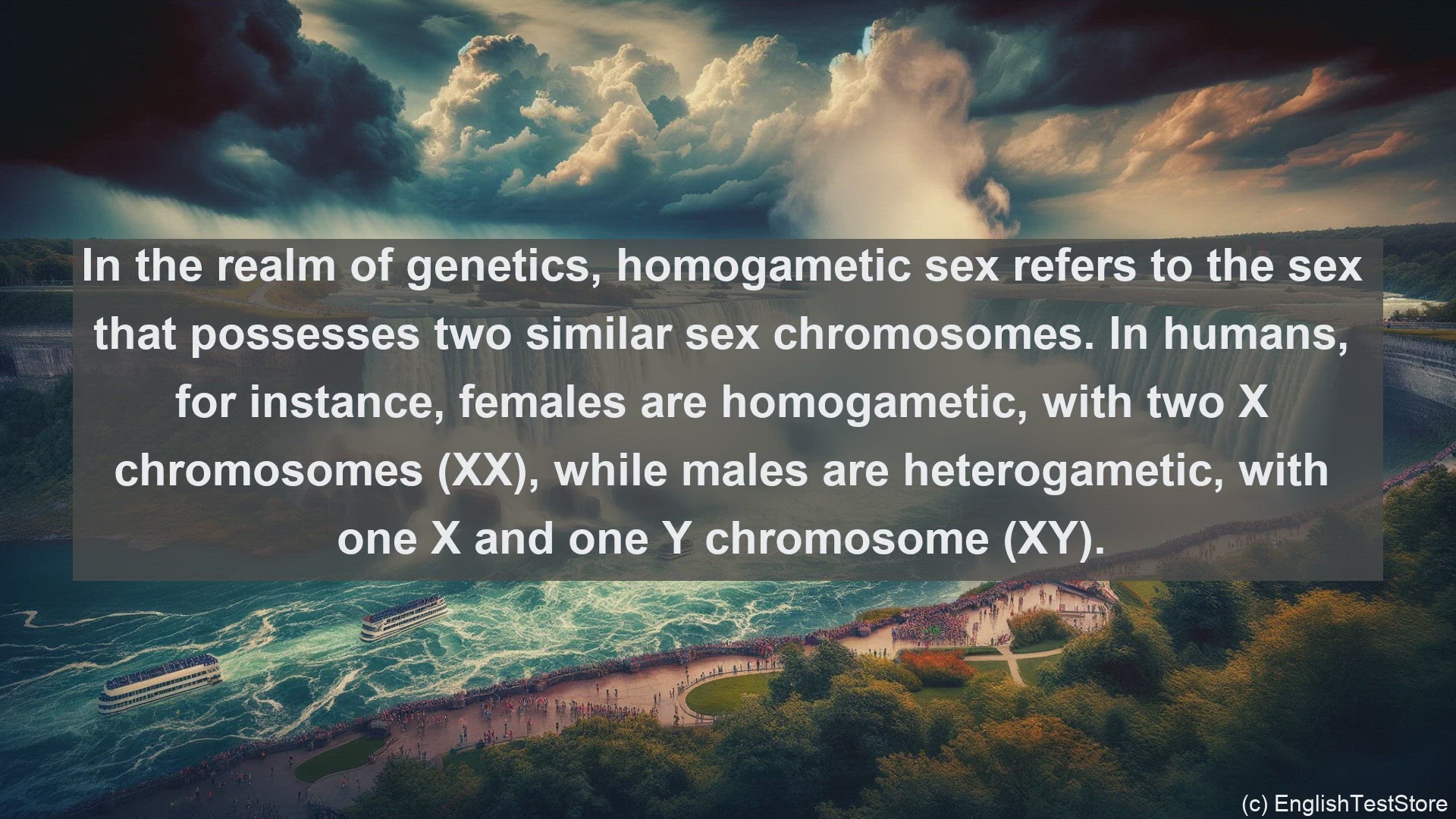 'Video thumbnail for Homogametic sex in science  definition and examples'