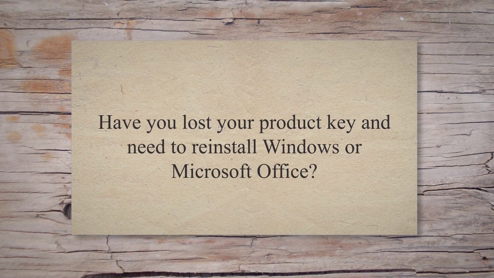 'Video thumbnail for Lazesoft Windows Key Finder: Recover Windows and Office Product Key'