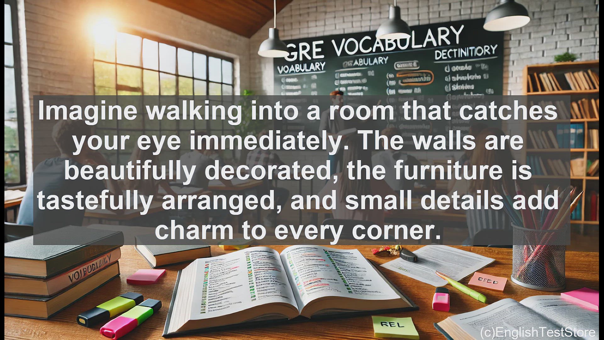 'Video thumbnail for GRE Vocabulary Lesson: Adorning Your Vocabulary - Exploring the Elegant Word 'Adorn''