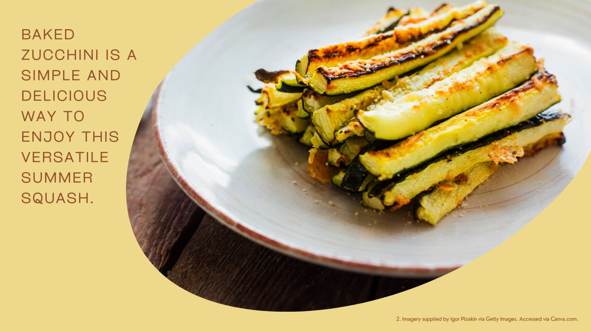 'Video thumbnail for Baked Zucchini'