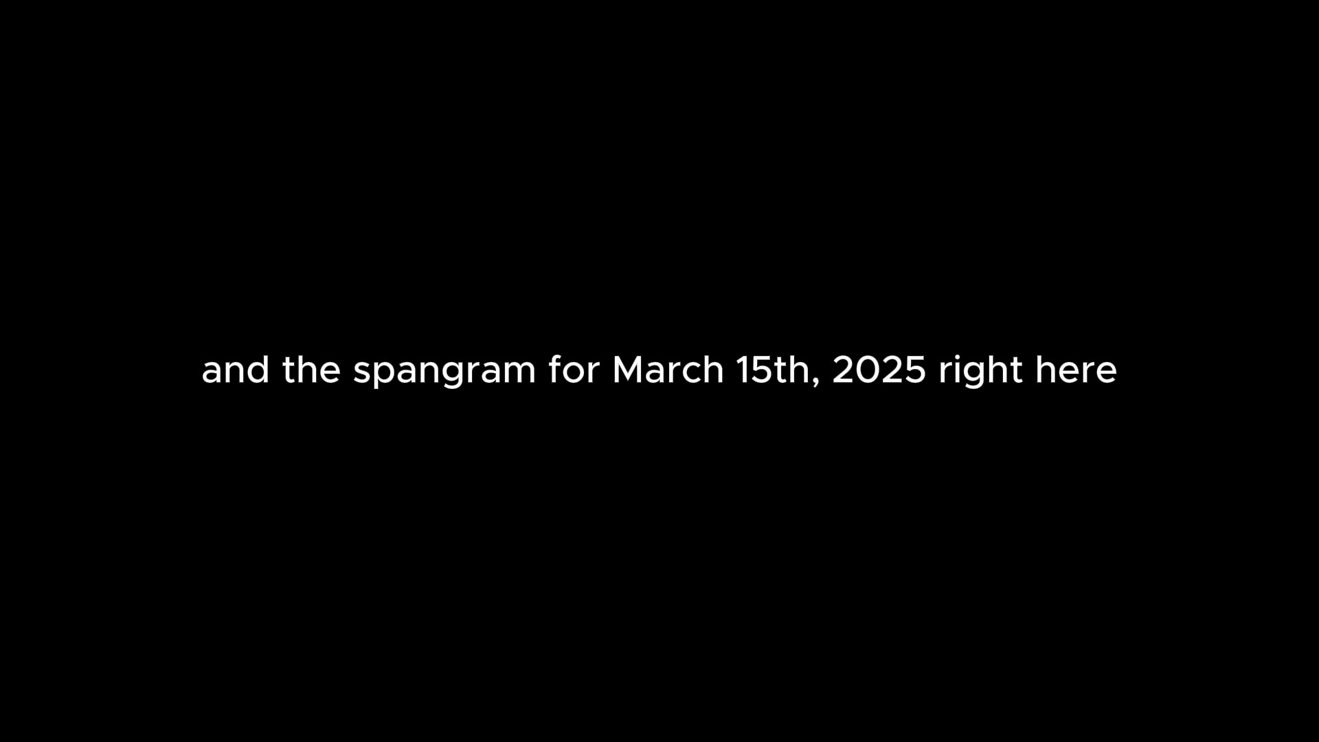 'Video thumbnail for NYT Strands Today Hints, Answers & Spangram for March 15, 2025'