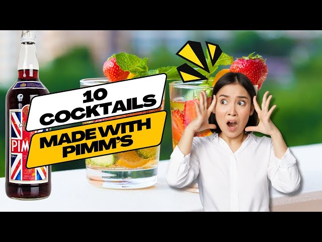 'Video thumbnail for 10 Pimm's Cocktails You Need to Try! (full)'