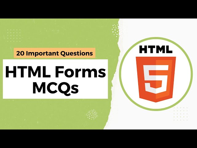 'Video thumbnail for HTML Forms MCQ | Top 20 HTML Forms Questions and Answers | Javatpoint #html #javatpoint'