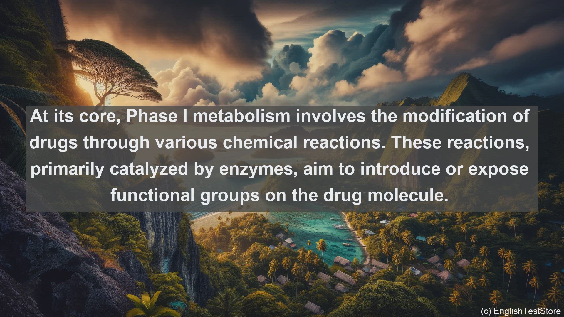 'Video thumbnail for Phase i metabolism in science  definition and examples'
