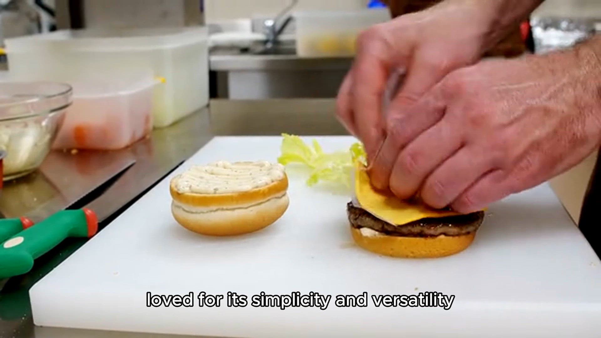 Video thumbnail for American famous burger