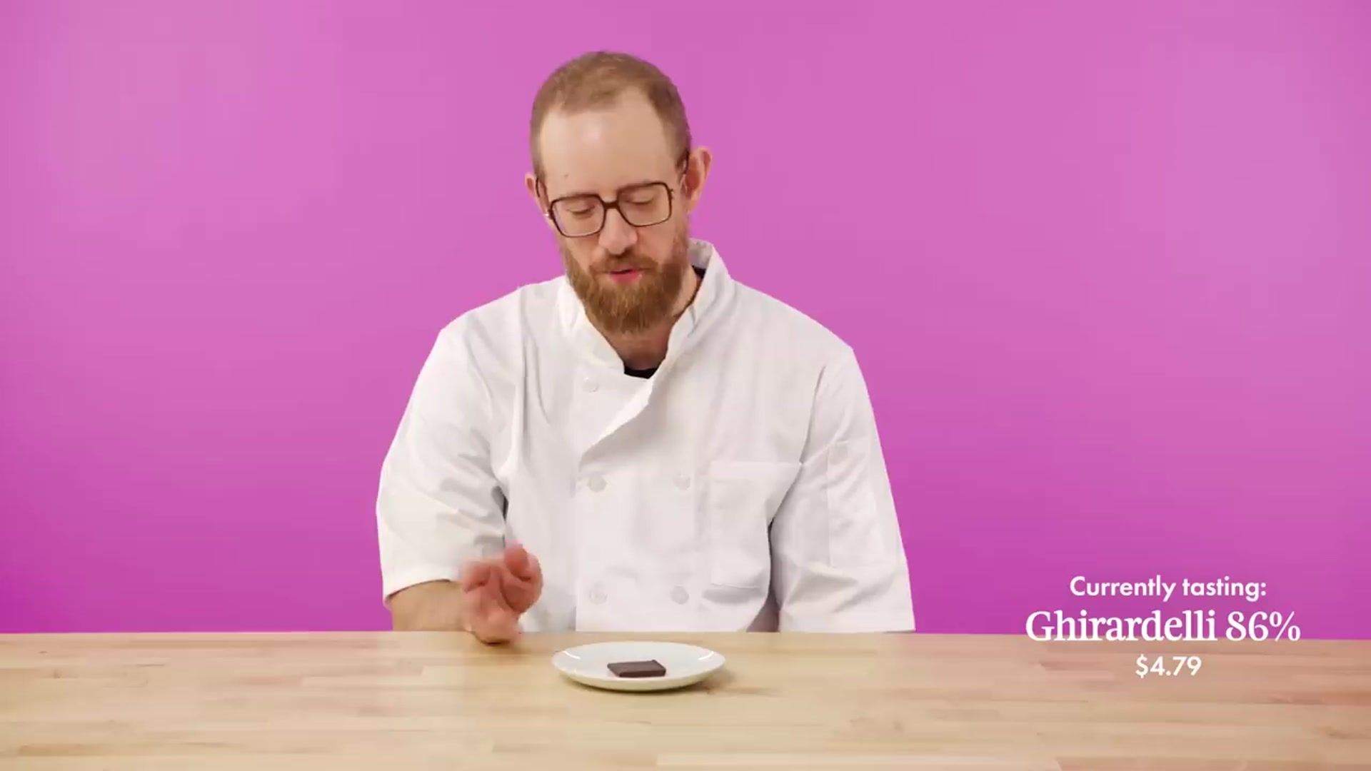 Video thumbnail for Chocolatiers Blind Taste Test Every Chocolate Bar ¦ The Taste Panel ¦ Epicurious (720p 24fps)