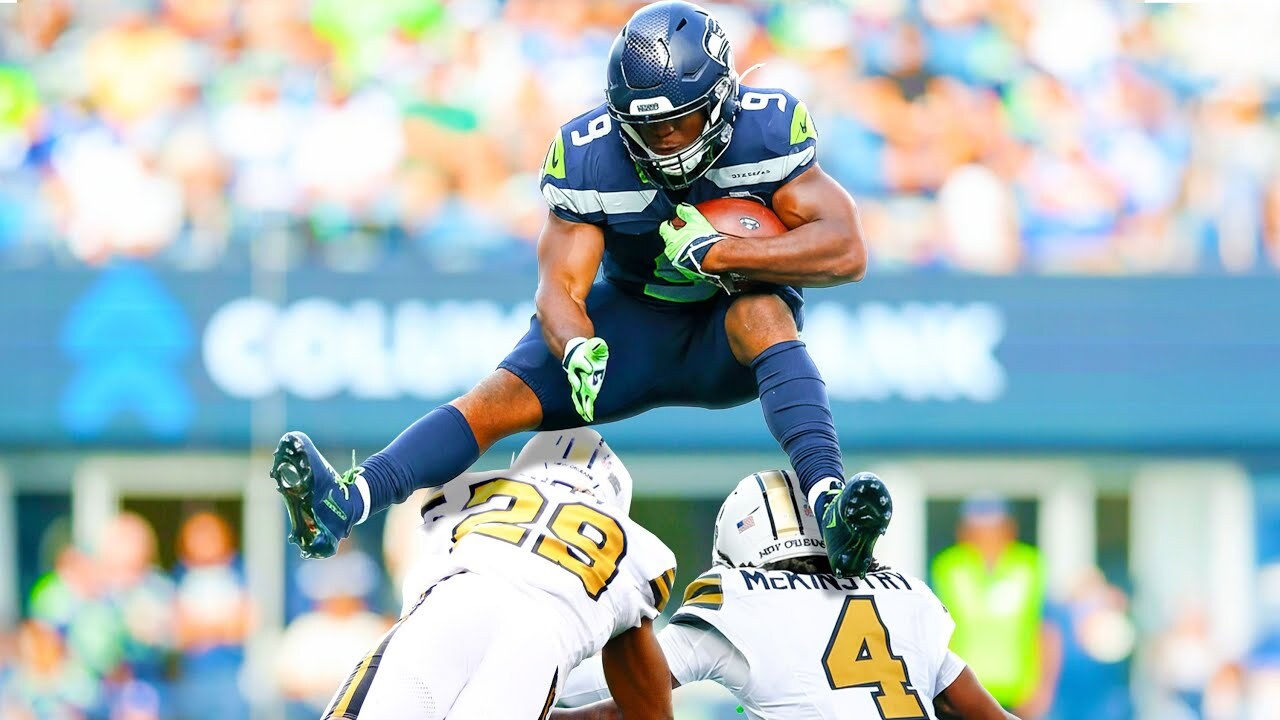 Video thumbnail for The Most Athletic NFL Plays
