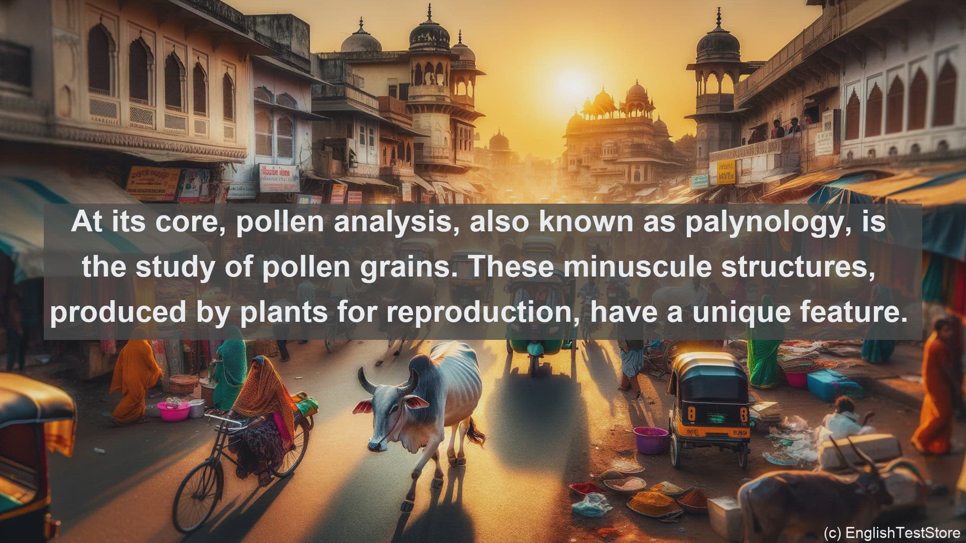 'Video thumbnail for Pollen analysis in science  definition and examples'