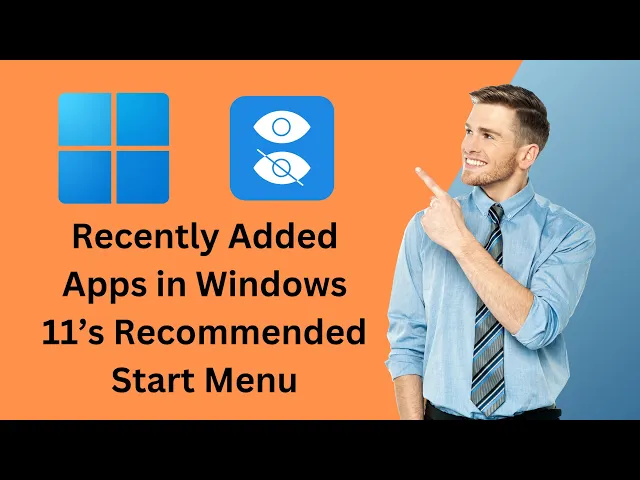 'Video thumbnail for How to Hide Recently Added Apps in Windows 11’s Recommended Start Menu | GearUpWindows Tutorial'