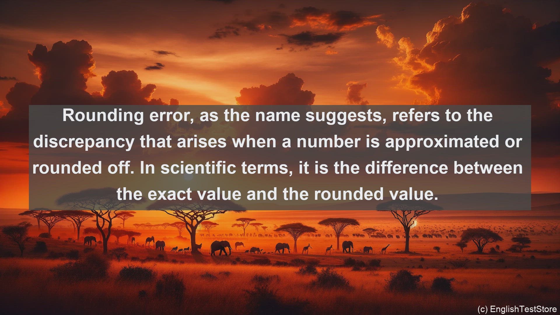 'Video thumbnail for Rounding error in science  definition and examples'