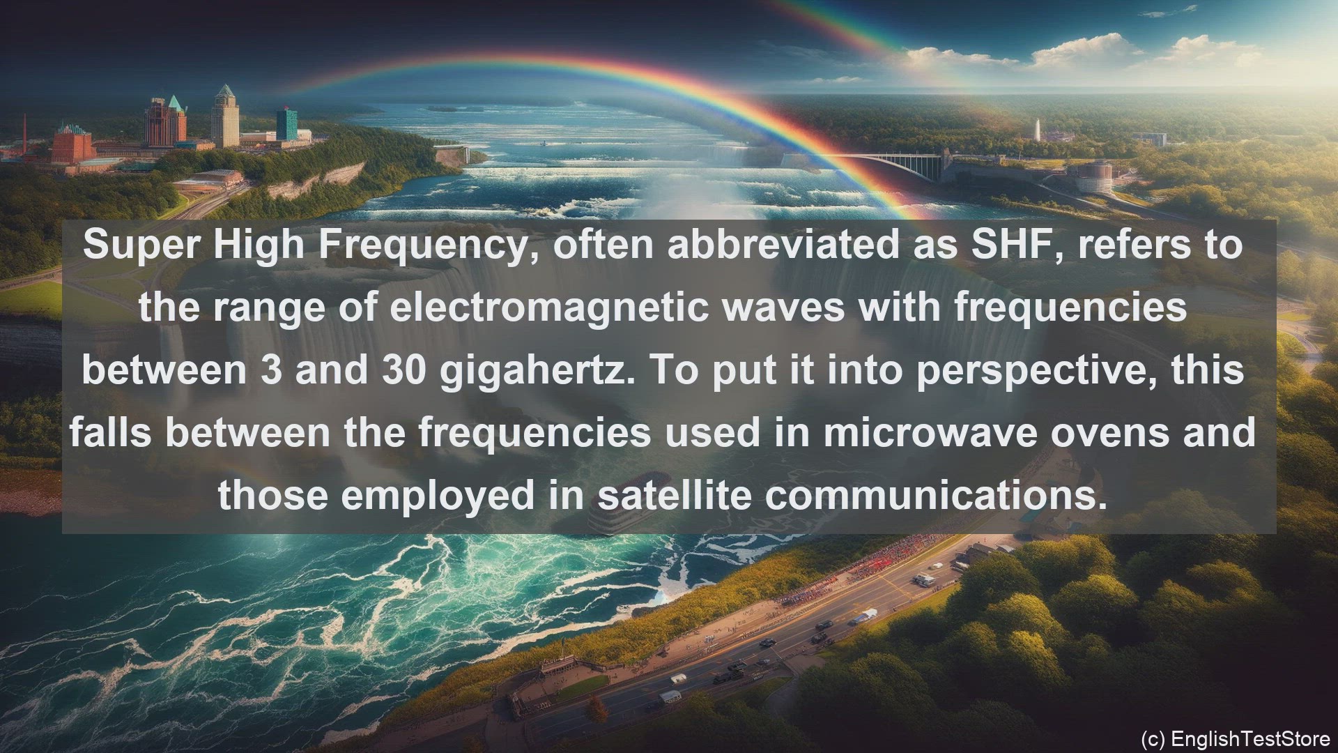 'Video thumbnail for Super high frequency in science  definition and examples'