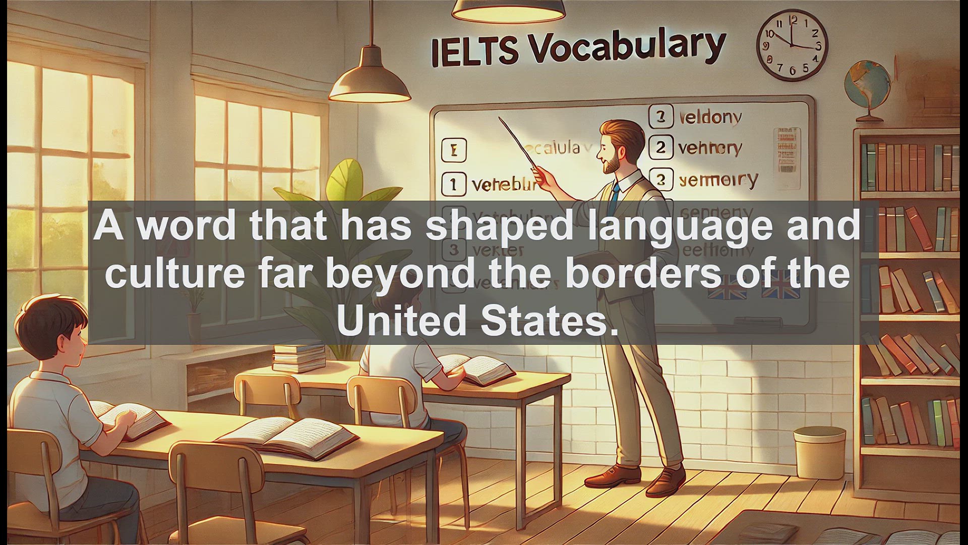 Video thumbnail for 2000 Must Know IELTS 9.0 Vocabulary - Americanism: Key to IELTS Success